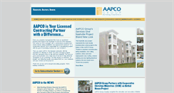 Desktop Screenshot of aapcogroup.com