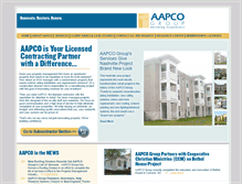 Tablet Screenshot of aapcogroup.com